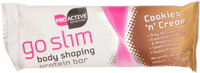 Go Slim Cookies and Cream Nutrition Bars